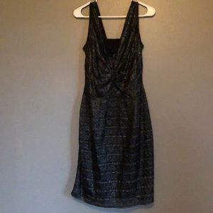 Calvin Klein Sheer Lace Dress